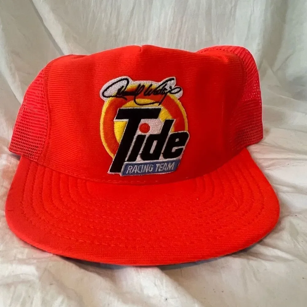 Eagle Ridge Men's Red Tide Racing Team 5 Panel Snapback Trucker Hat Adjustable - Picture 2 of 8